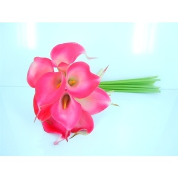 Calla Lily bouquet Mini - 14inch- Fushia