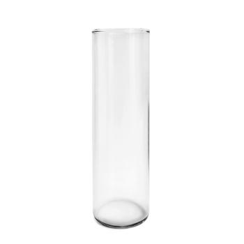 5cmD x 20cmH - Glass Cylinder Bud Vase 