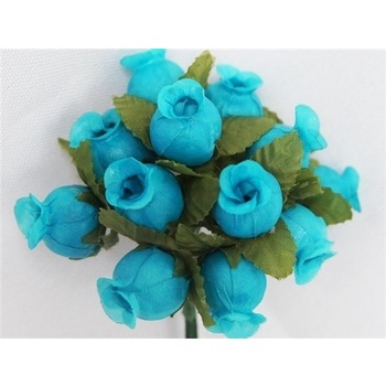 POLY ROSE  - Turquoise  - 144/pk