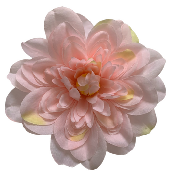 14cm Dahlia Flower Head - Pink Two Toned