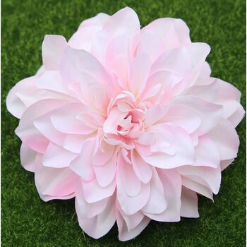 14cm Dahlia Flower Head - Pink