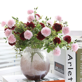 Carnation Filler Bunch - Burgundy/Pink