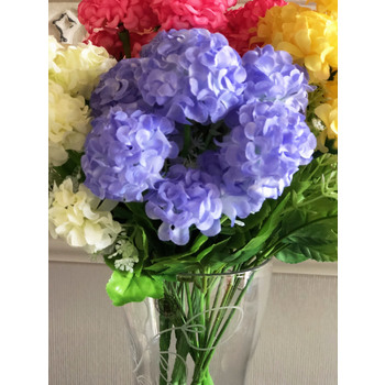 Blue Mini Hydrangea Bloom - Filler Bunch