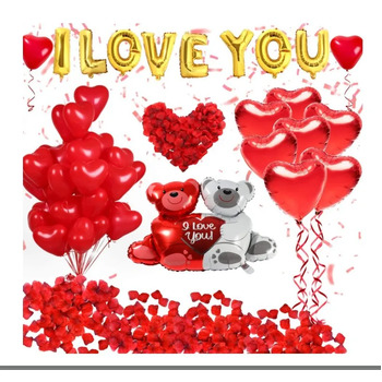 Valentines Day Balloon Set 4 - I Love You