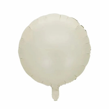 thumb_45cm Ivory Foil Round Balloon