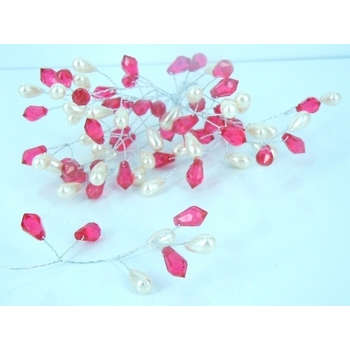 Acrylic Bunch / Spray - Red