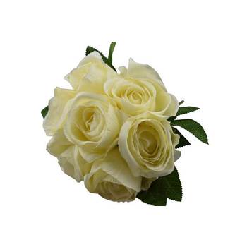 Bouquet Cream Rose - Large flowers