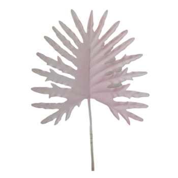 70cm Philo Finger Leaf - Pink
