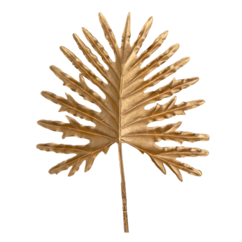 70cm Philo Finger Leaf - Gold
