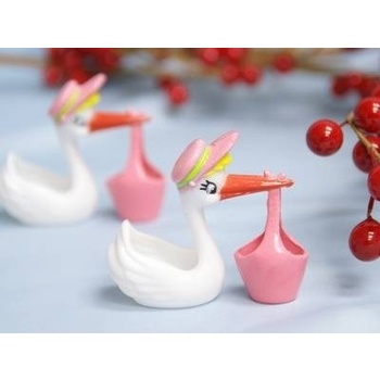 thumb_Baby Shower Stork - Pink -  1pc