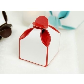 50pk Two Tone Favor Box - Red Clearance