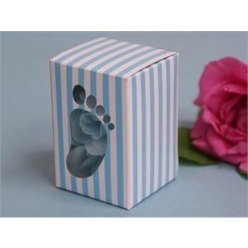 50pk Blue Baby Shower Favor Box 