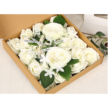 DIY Flower Box Off White - Bouquet, Posey, Centerpiece etc