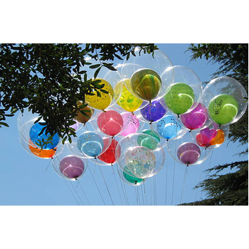 Clear Bubble Balloons - Various Sizes Available