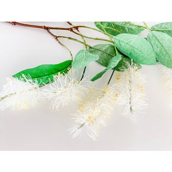 100cm white/Yellow Grevillea Branch