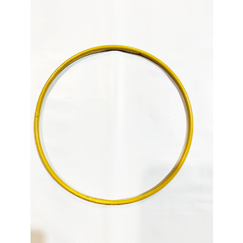 Gold Flower/Macrame Hoop 15cm 