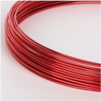 2mm Florist/Craft/Jewelry Wire 5m - Red