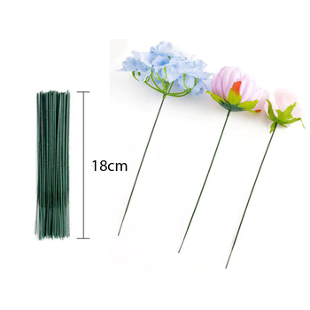 100pk - 18cm Artifical Flower Wired Stem