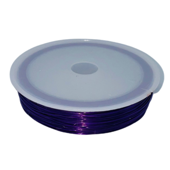 0.5mm Florist/Craft/Jewellery Wire 40m - Purple 