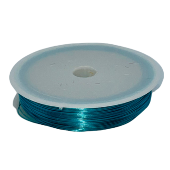 0.5mm Florist/Craft/Jewellery Wire 40m - Turquoise