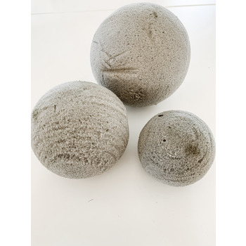 9cm Grey Sphere/Ball - Sphere/Ball - Florist Foam