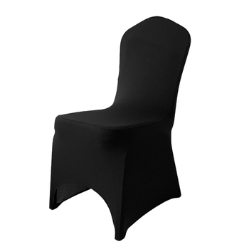 Lycra Chair Cover (170gsm) Quick Fit Foot - Black