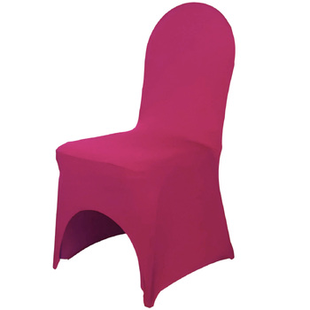 Lycra Chair Cover (170gsm) Quick Fit Foot - Fushia