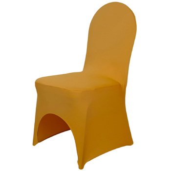 Lycra Chair Cover (170gsm) Quick Fit Foot - Gold
