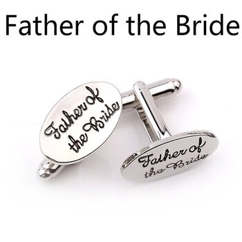 thumb_Silver Cufflinks - Father of the Bride