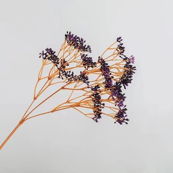 Flower Stem - Bud Form - 66cm - Purple