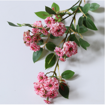 70cm - Mini Daisy Flower Spray - Pink/Fushia