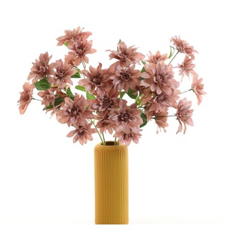 70cm - Anemone Flower Spray - Mauve
