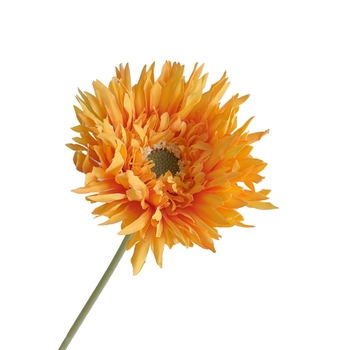 42cm Chrysanthemum Flower - Orange