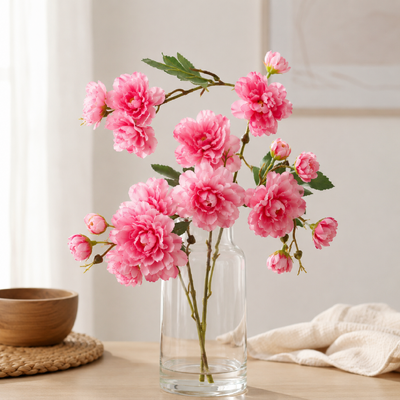 70cm - Daisy Flower Spray -  Pink