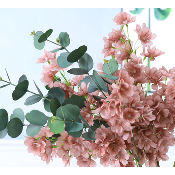 70cm - Cherry Blossom/Sakura Flower Spray -  Mauve