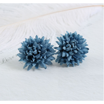 3.5cm Dainty Flowers - Mist Blue