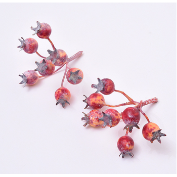 Berry Spray Flower Head -  Autumn Reds