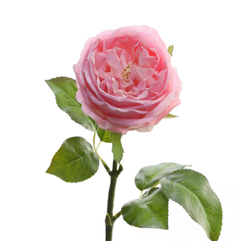 Real Touch Rose Stem - Pink