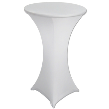 Dry Bar Cover 700mm (4 Footed) - Fitted Lycra - White