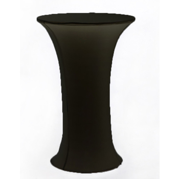 Dry Bar Cover 600mm (round base) - Fitted Lycra - black