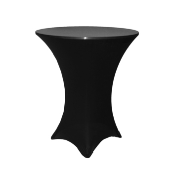 Dry Bar Cover 600mm (4 footed) - Fitted Lycra - black