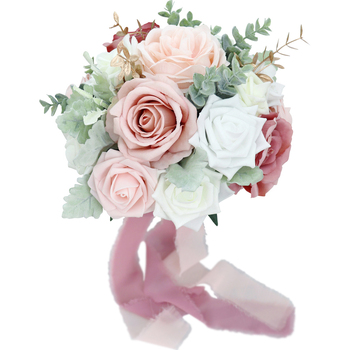 Bridal Posey Bouquet - Pink/Mauves