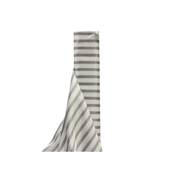 Satin Stripes Fabric - 54 inch x 10 yards Silver