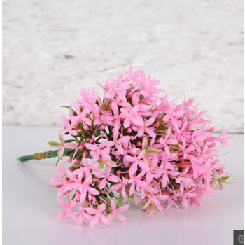 20cm Pretty Pink Filler Flowers - 12 stems