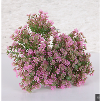 20cm Dainty Pink  Filler Flowers - 12 stems