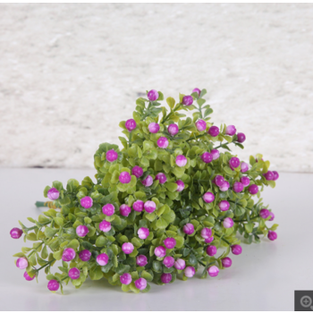 20cm Purple Bud Filler Flowers - 12 PICKS