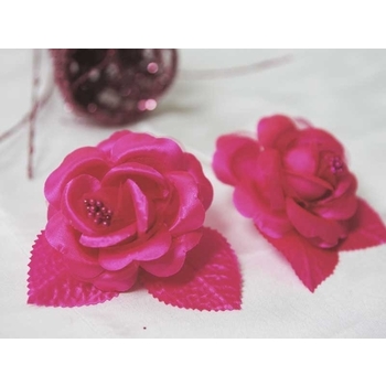 12 ACCENT Bellissimo Craft Roses - Fushia
