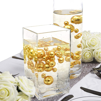 Gold Floating Pearls - Centerpiece Vase Filler