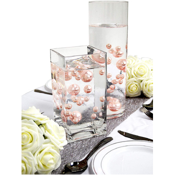 Blush Pink Floating Pearls - Centerpiece Vase Filler