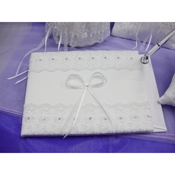 Wedding Guest Book - Classic 953 - Ivory (SECONDS)